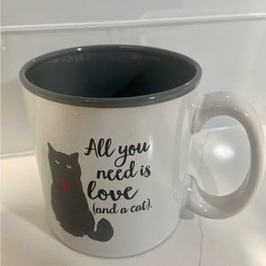 Burton+burton ALL YOU NEED IS LOVE/CAT Ceramic Mug